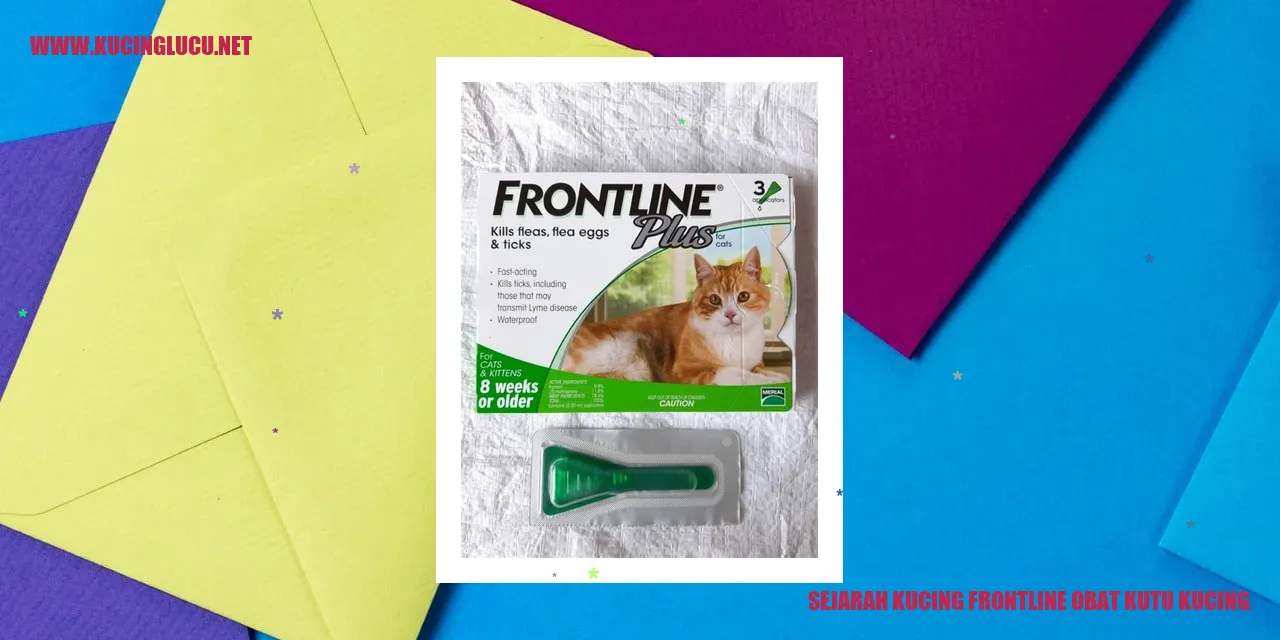Frontline, Obat Kutu Kucing