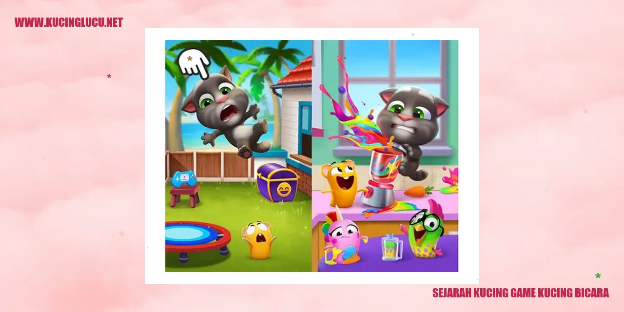 Gambar kucing bicara