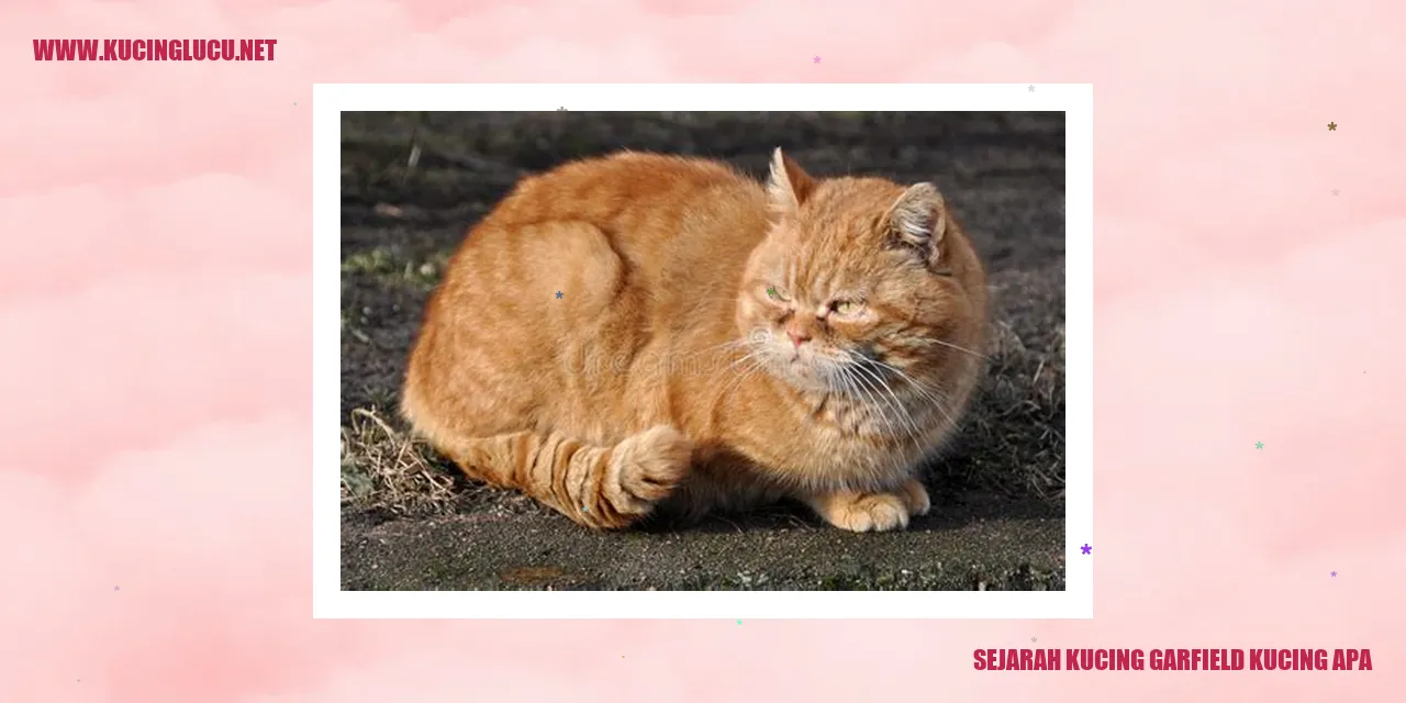 Gambar Kucing Garfield