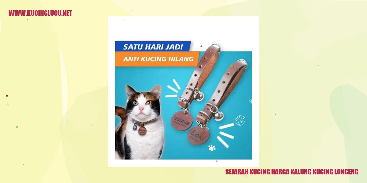 Kucing dengan kalung berlonceng