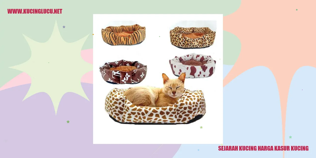 Sejarah Kucing harga kasur kucing