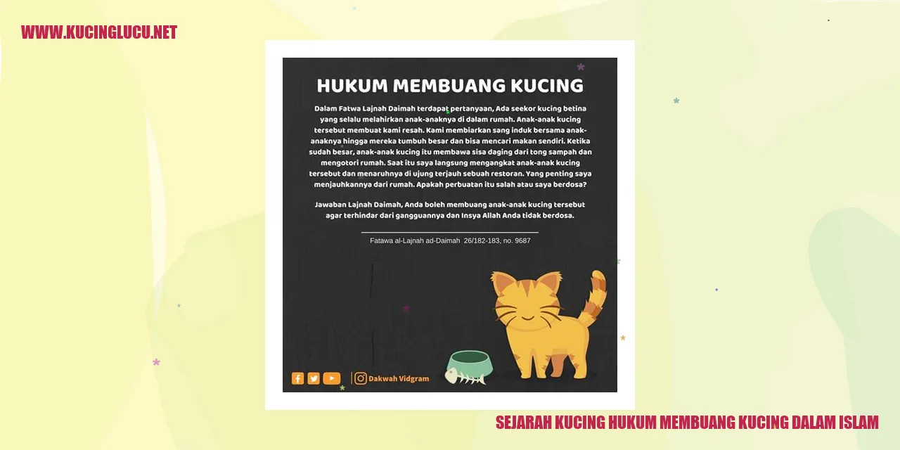Kucing dalam Islam