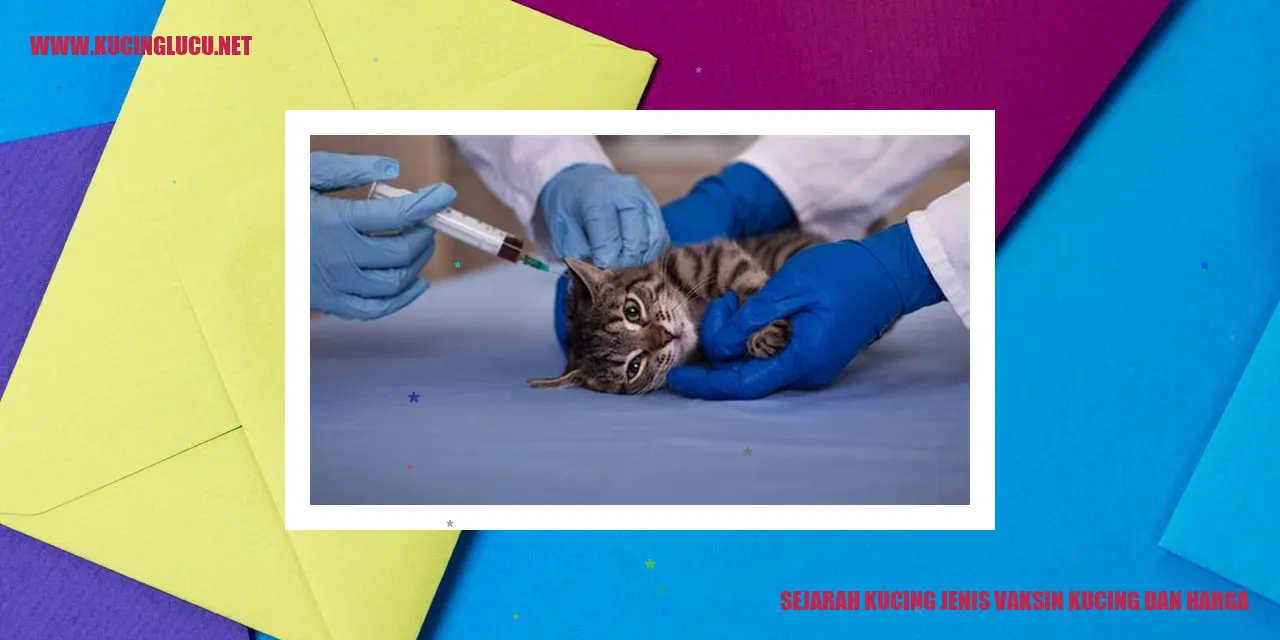 Gambar Vaksin Kucing