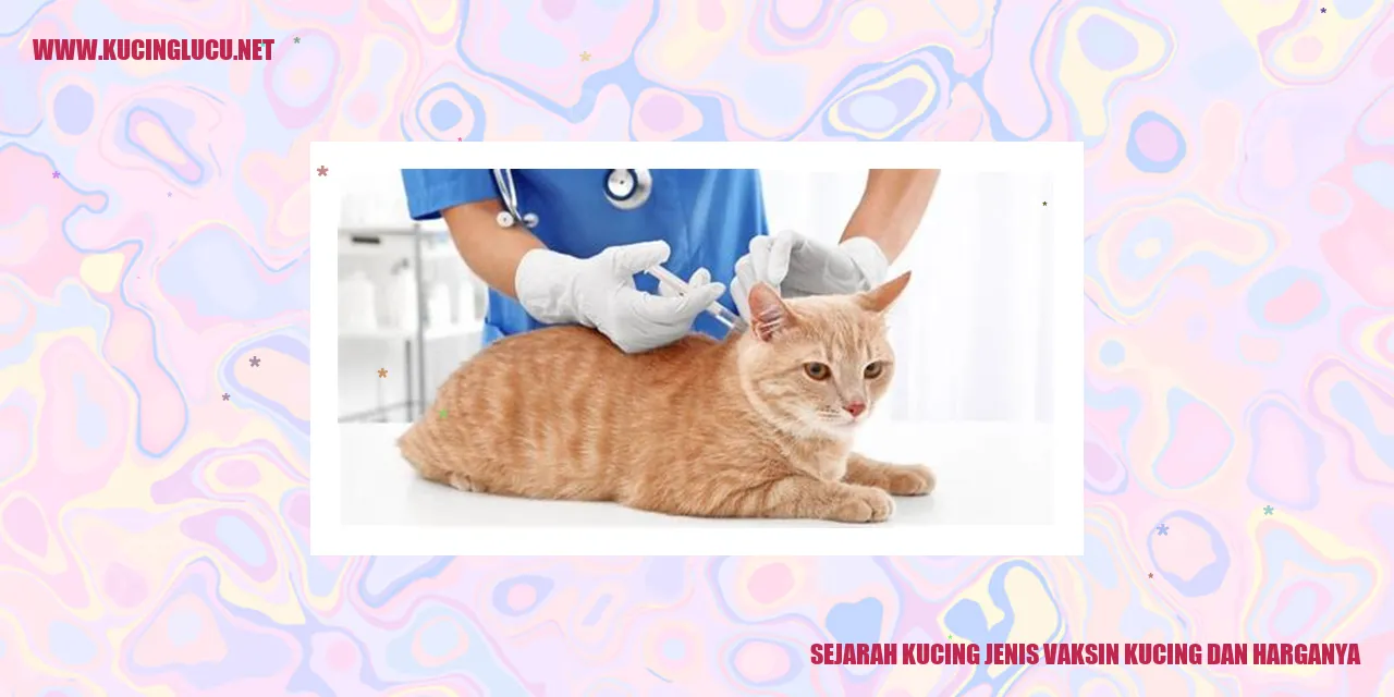 kucing vaksin