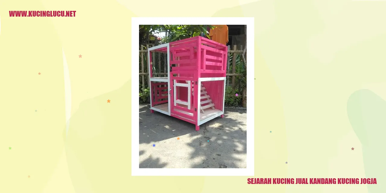 Sejarah Kucing Jual Kandang Kucing Jogja
