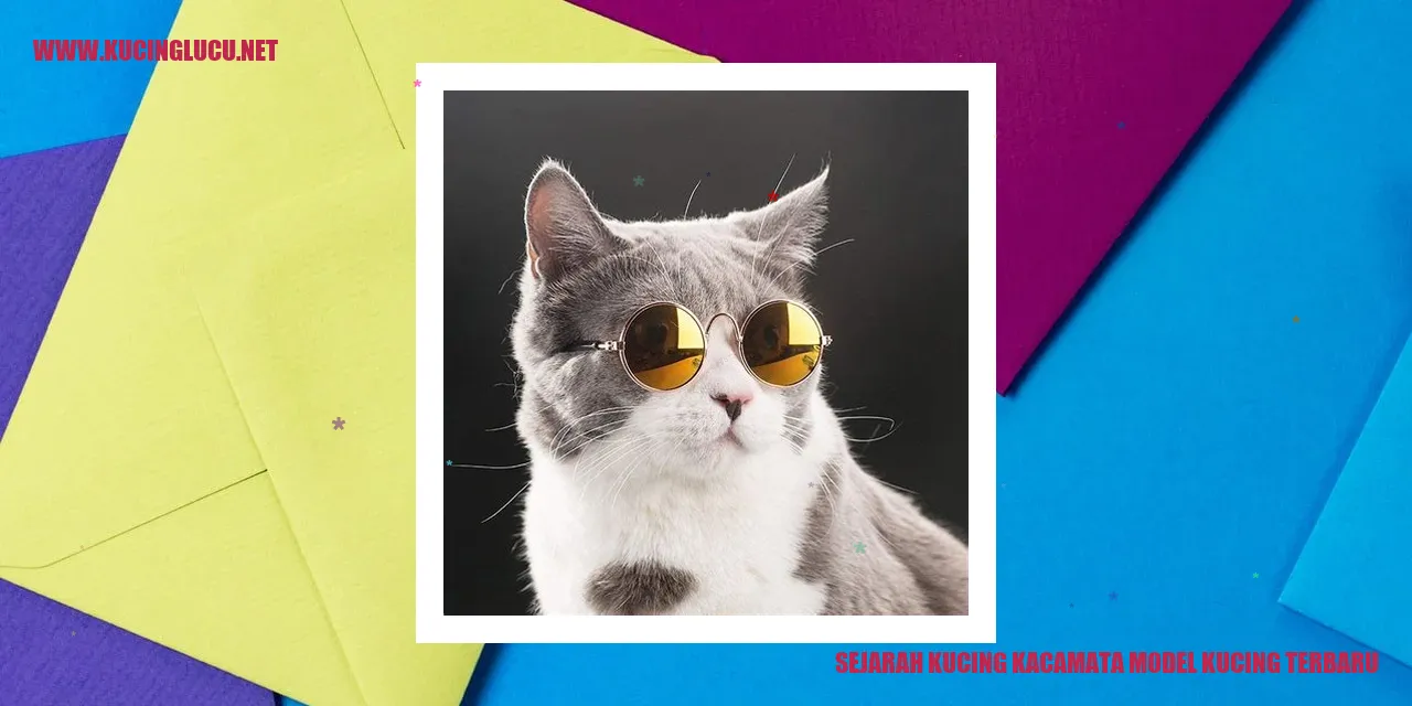 Gambar Kucing Kacamata