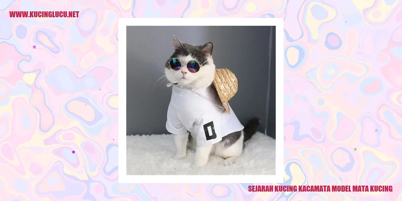 Kucing Kacamata Model Mata Kucing