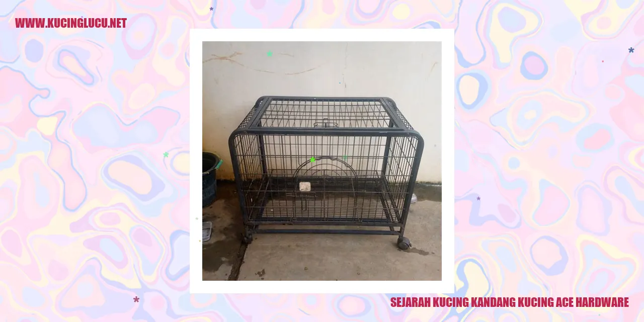 Kucing Kandang Ace Hardware