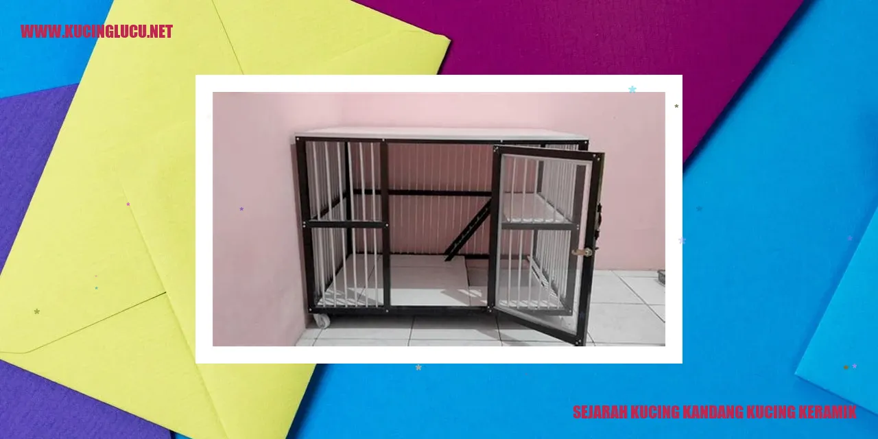 Gambar: Kucing Kandang Berbahan Kuningan