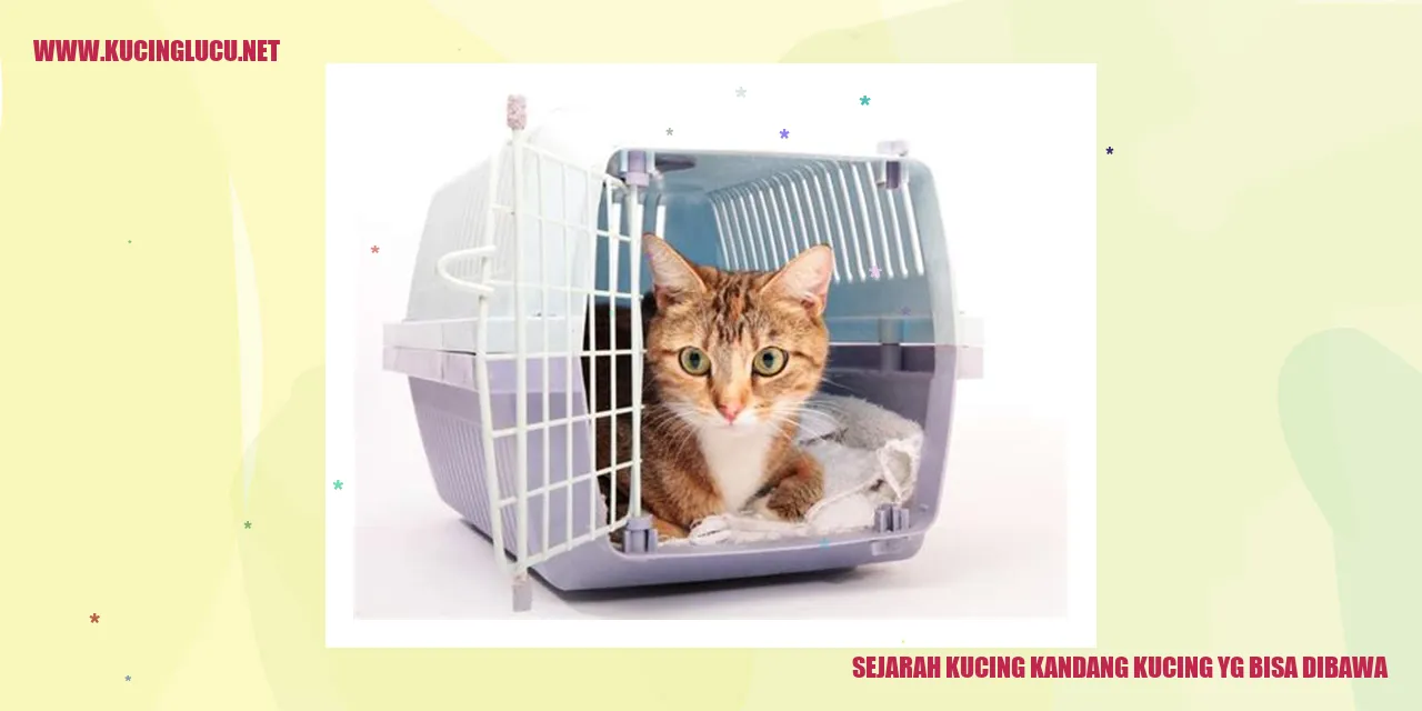 Gambar kucing yang bisa dibawa