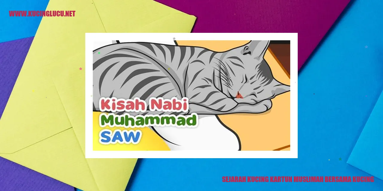 Kucing Kartun Muslimah
