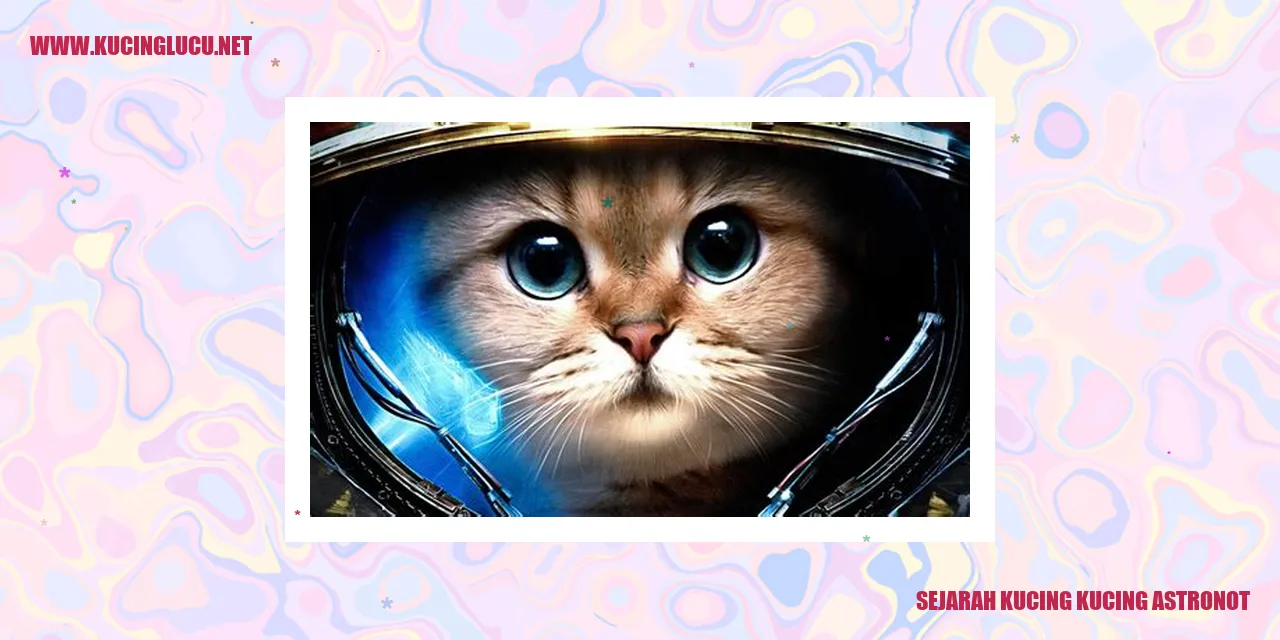 Sejarah Kucing Kucing Astronot