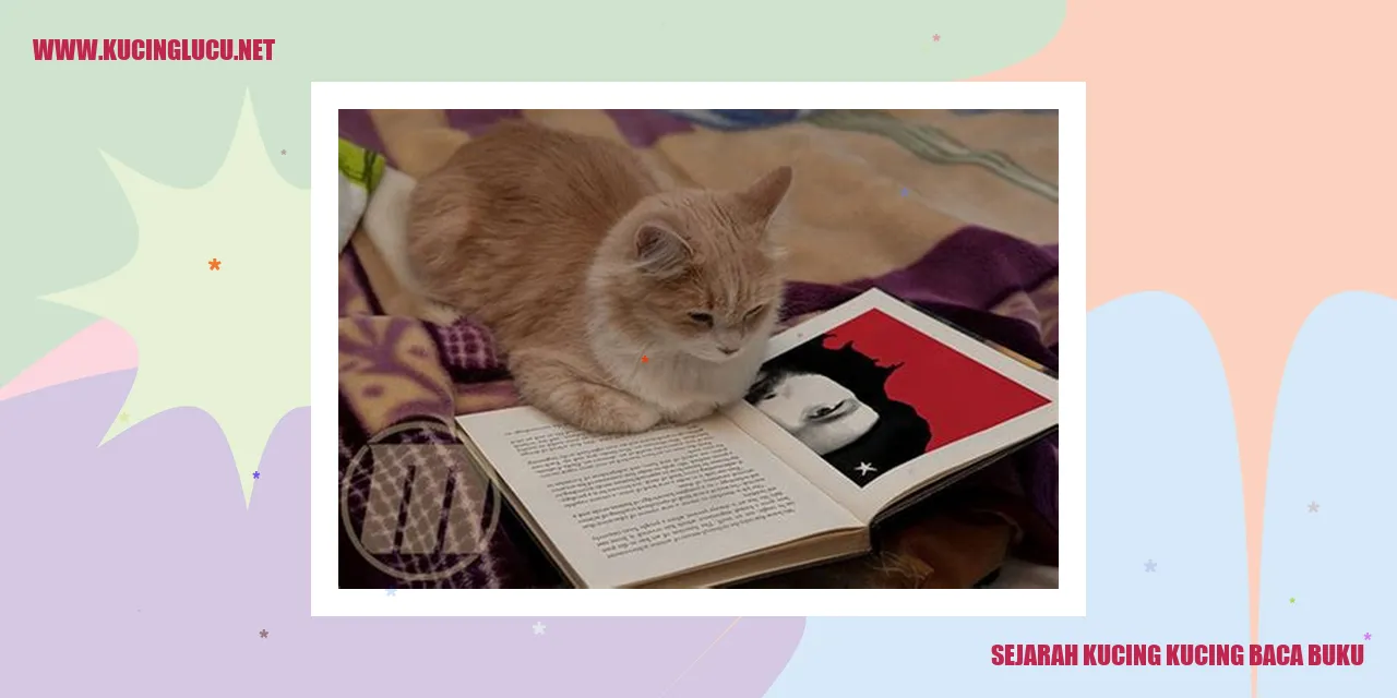 Sejarah Kucing-kucing Baca Buku