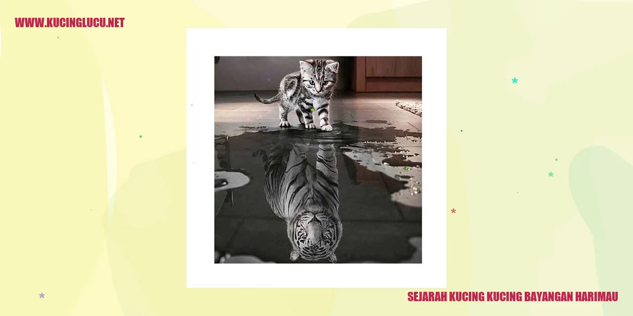 Gambar kucing dengan pola bulu menyerupai harimau