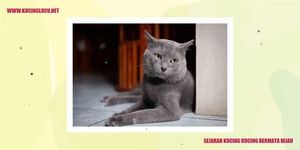 Kucing Bermata Hijau