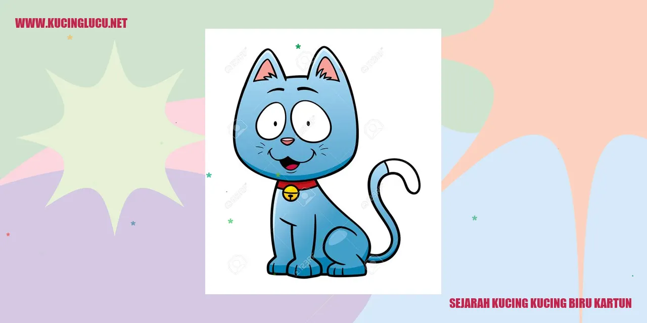 Kucing Kucing Biru Kartun