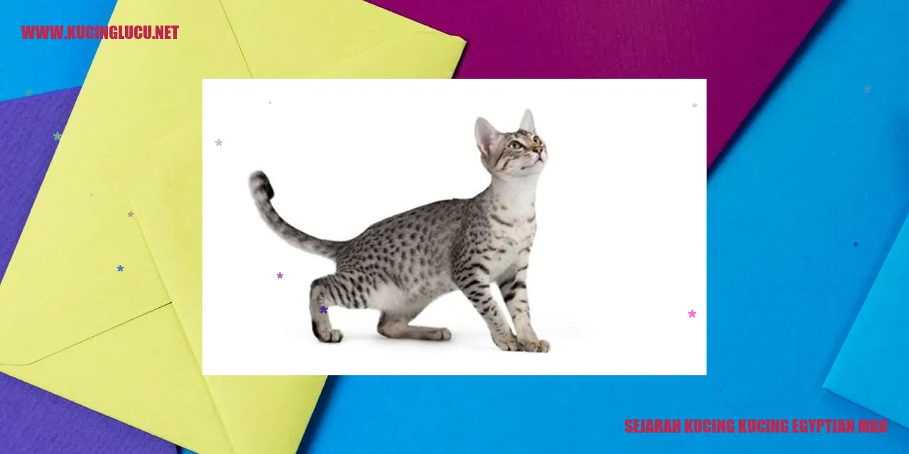 Gambar Kucing Egyptian Mau