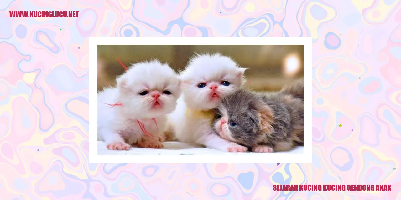 Kucing gendong anak