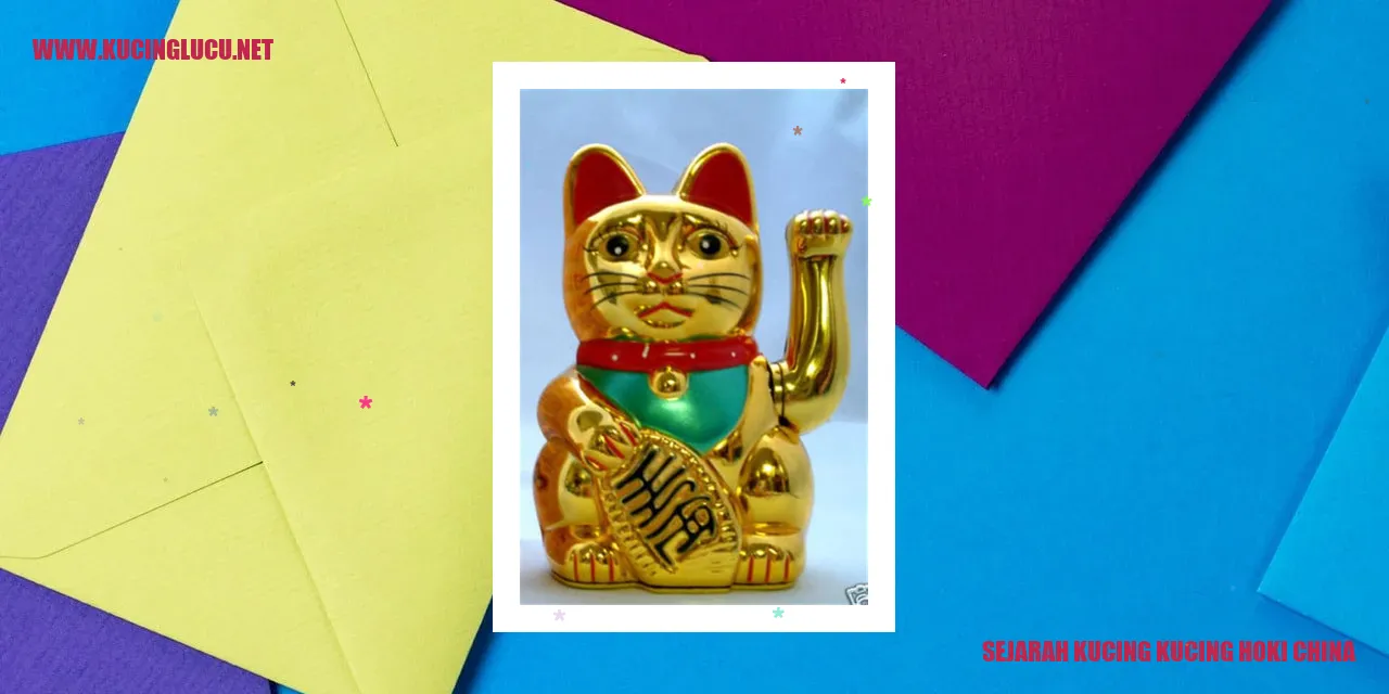 Gambar Kucing Hoki China