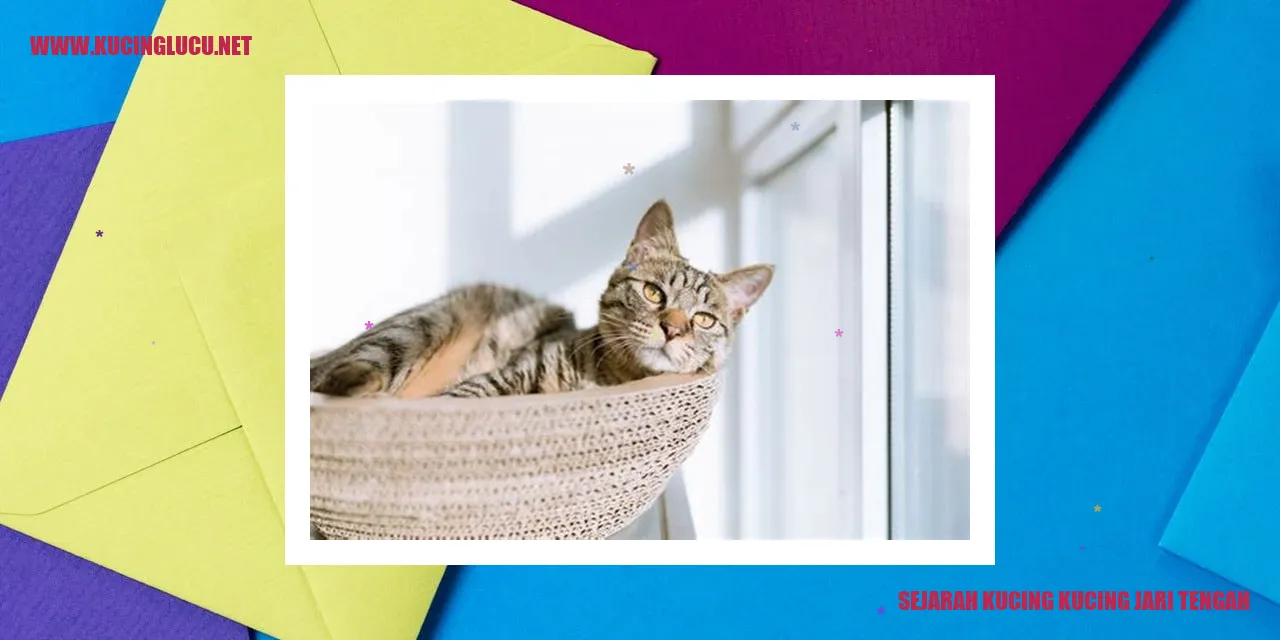 Sejarah Kucing Kucing Jari Tengah