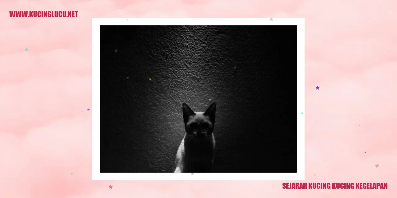 Sejarah Kucing Kucing Kegelapan