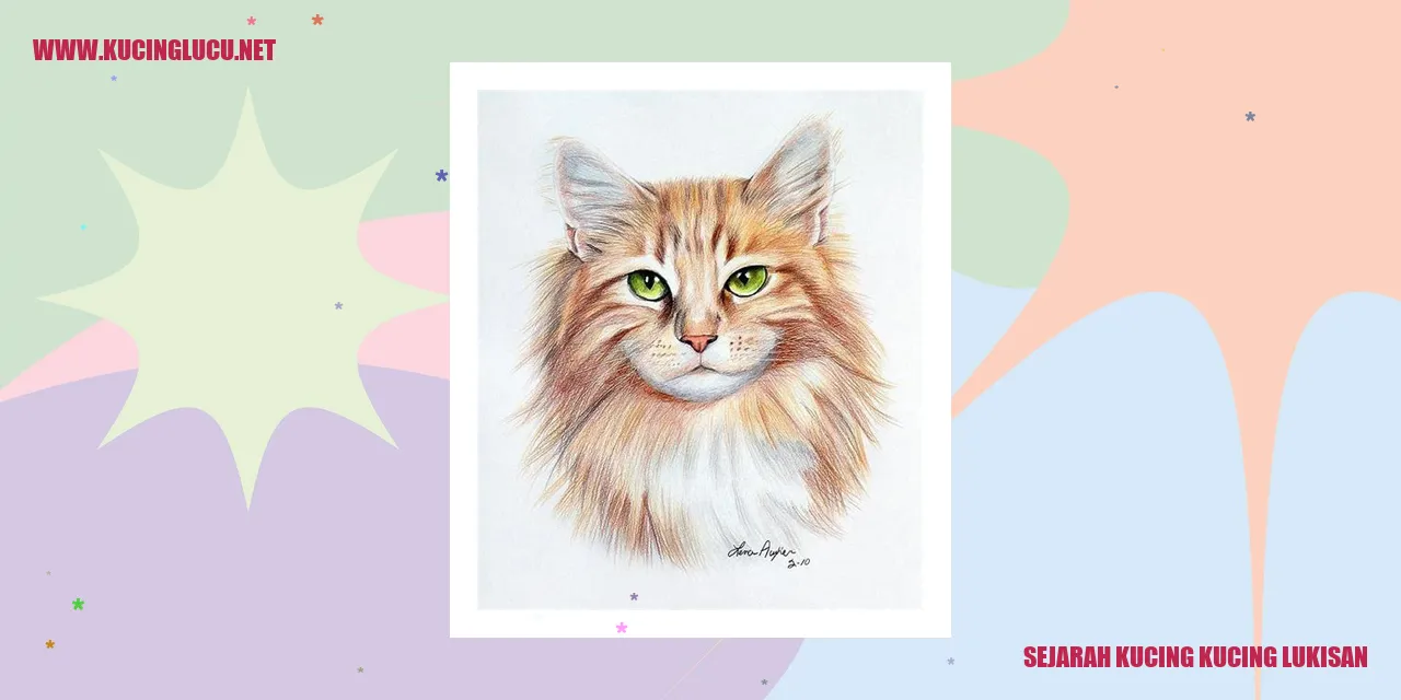 Lukisan Kucing yang Memikat