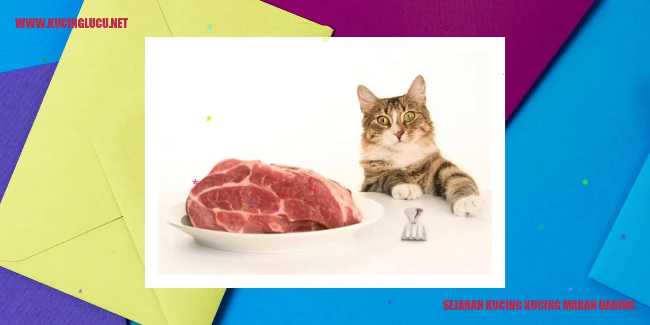 Gambar Kucing Makan Daging