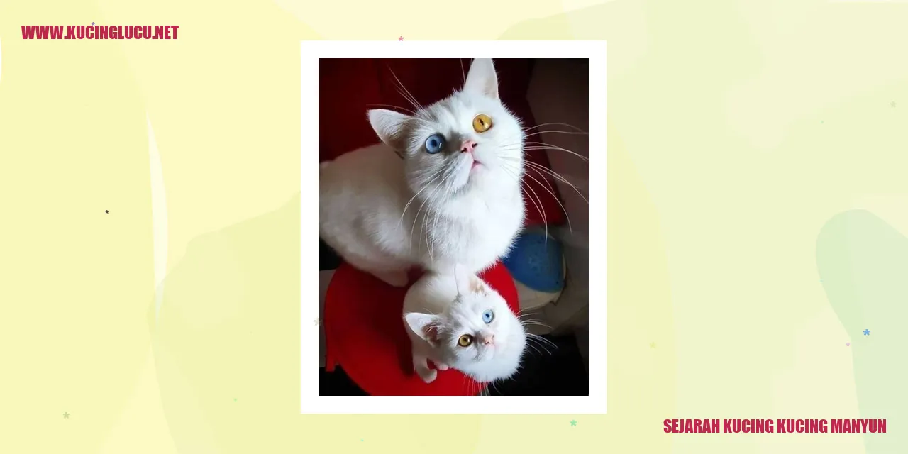 Sejarah Kucing Kucing Manyun