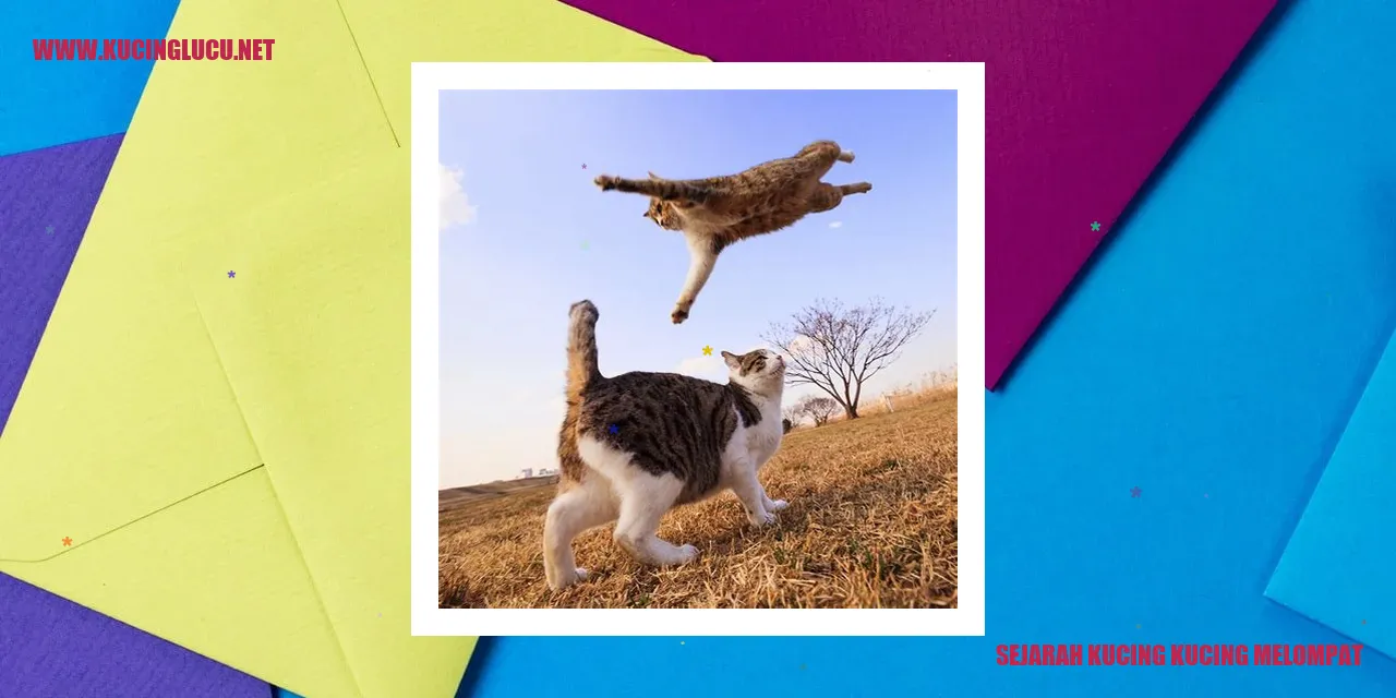 Sejarah Kucing kucing melompat