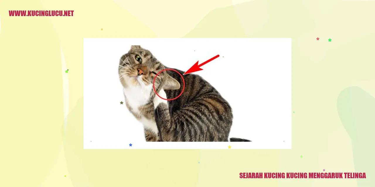 Sejarah Kucing Menggelitik Telinga