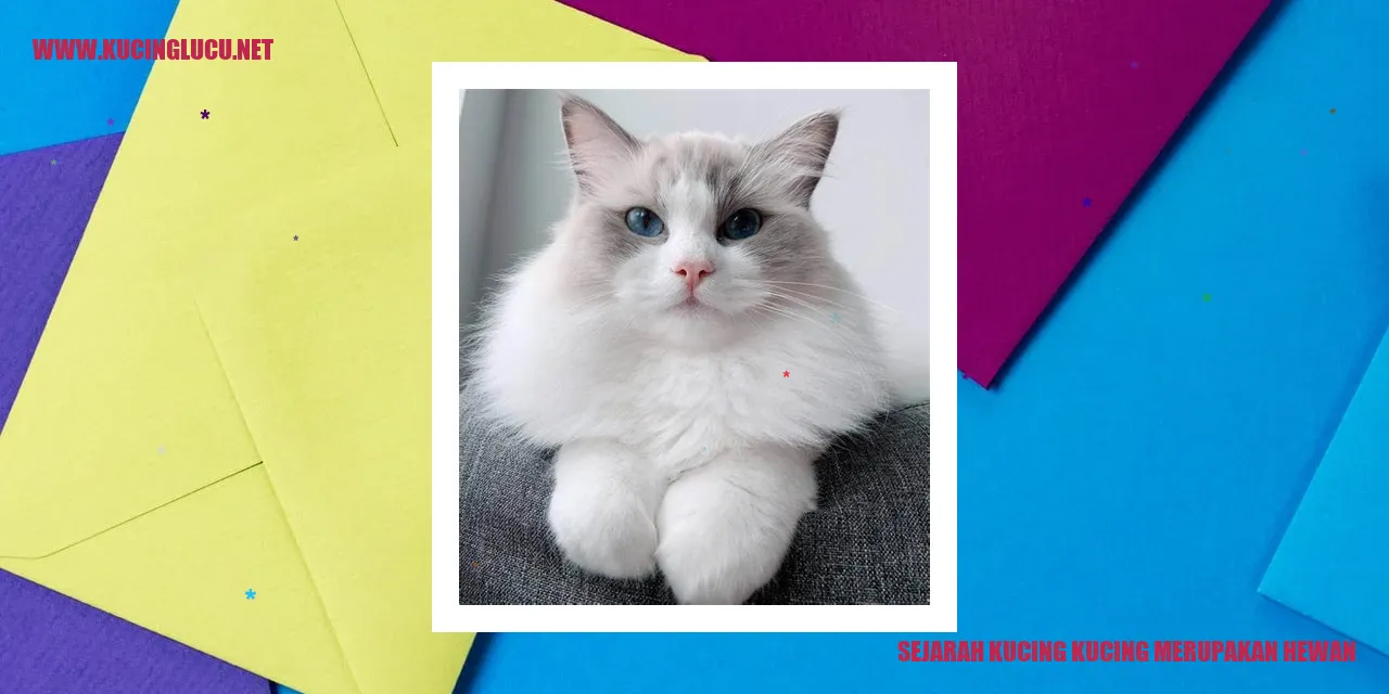 Sejarah Kucing