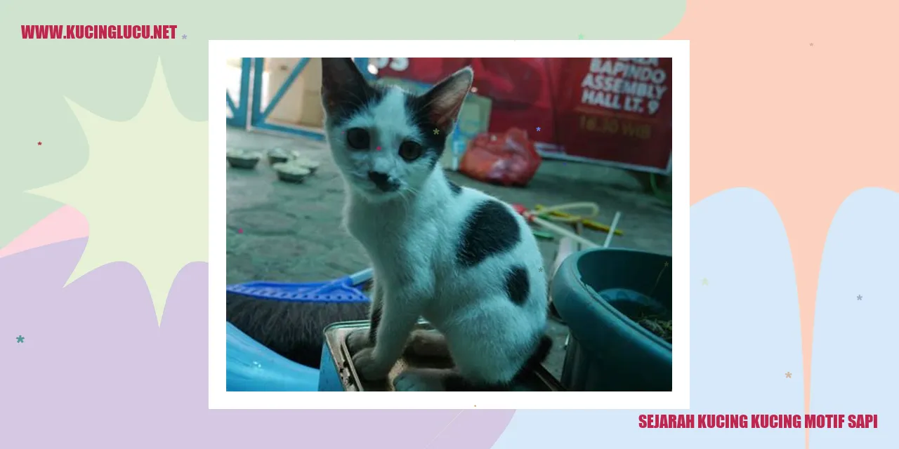 Gambar Kucing Kucing Motif Sapi