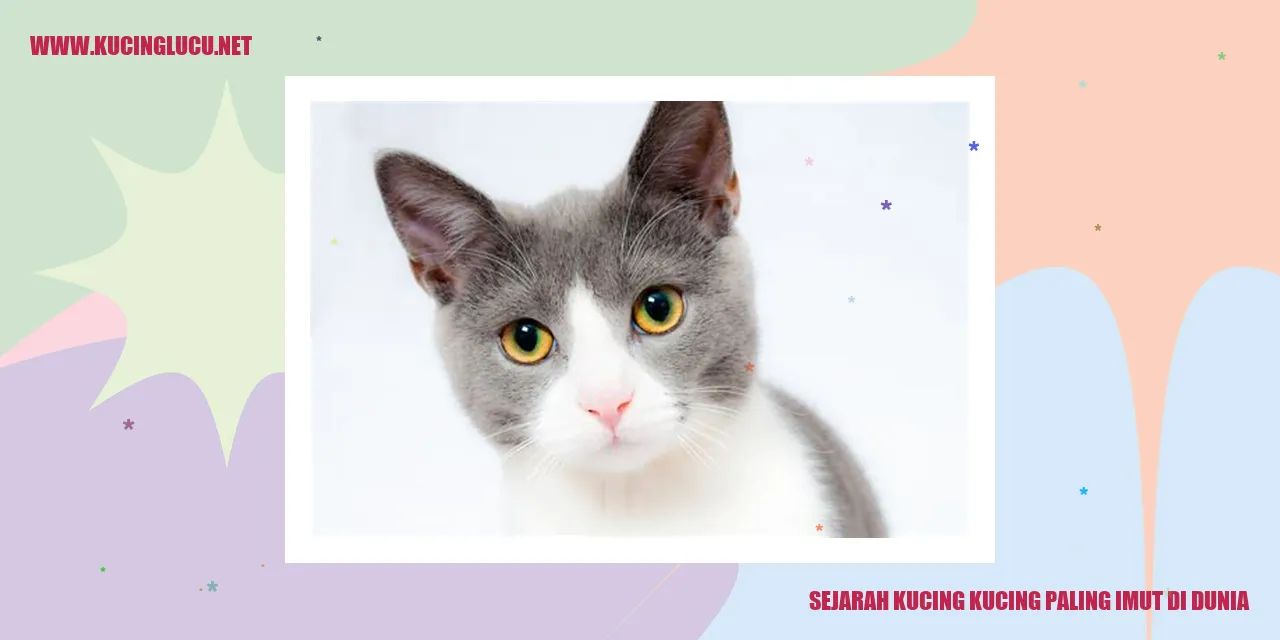 Sejarah Kucing-kucing Paling Imut di Dunia