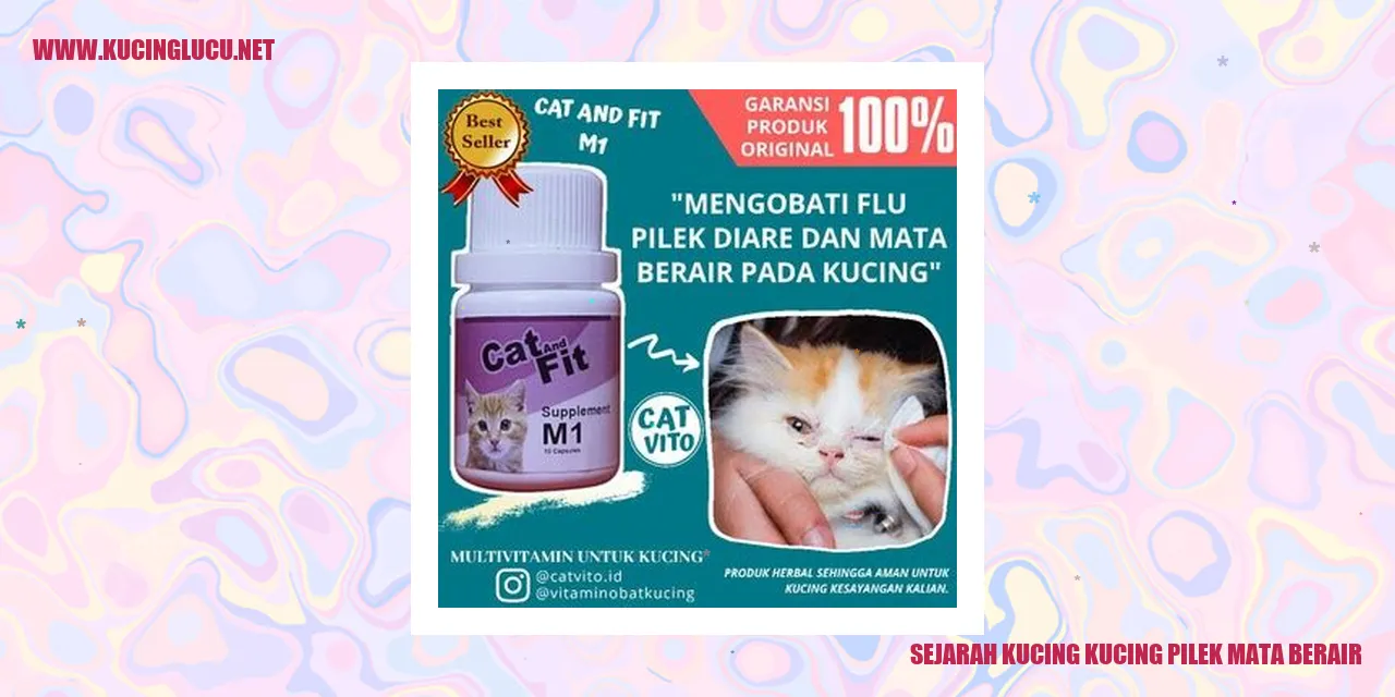 Gambar kucing pilek mata berair