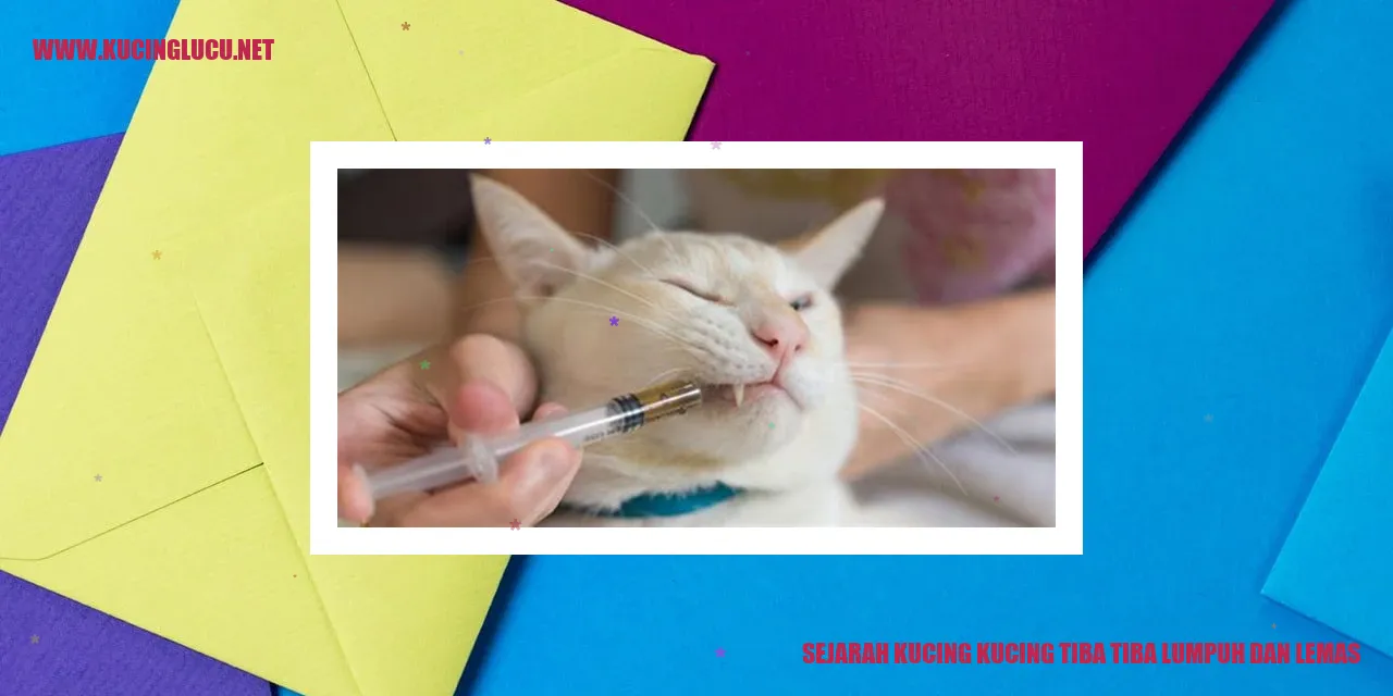 Sejarah Kucing kucing tiba tiba lumpuh dan lemas