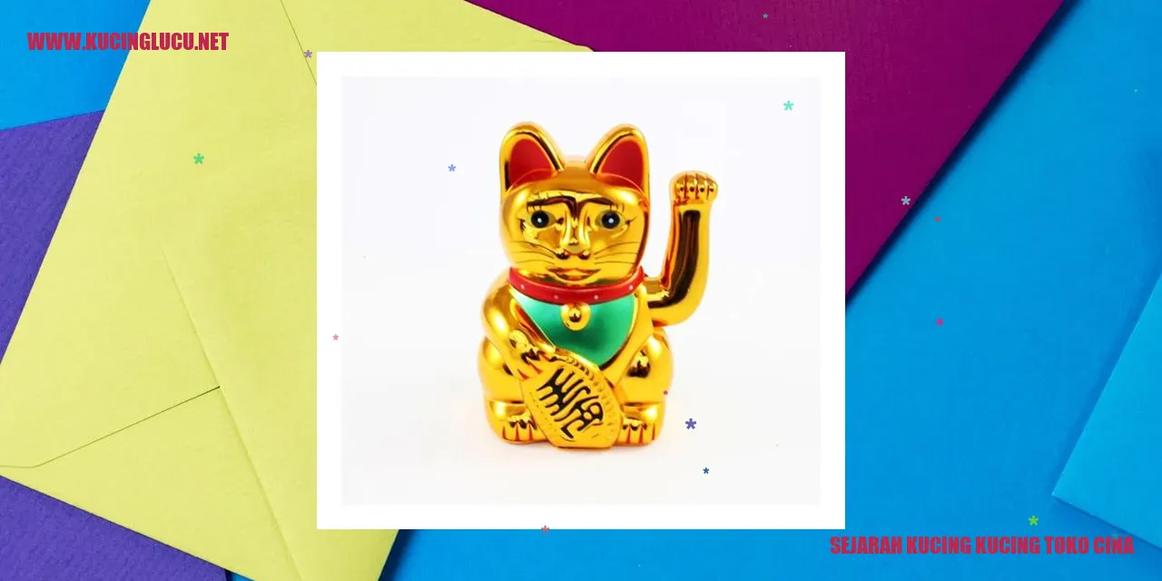 Kucing-Kucing Toko Cina