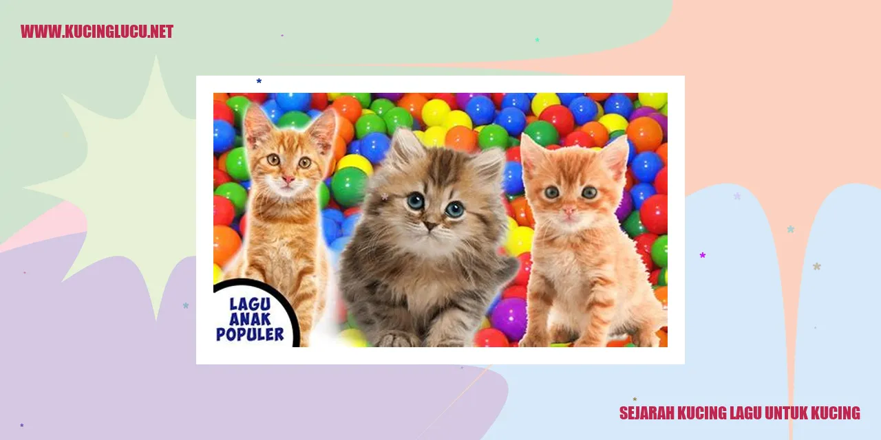 Gambar Sejarah Kucing Lagu untuk Kucing
