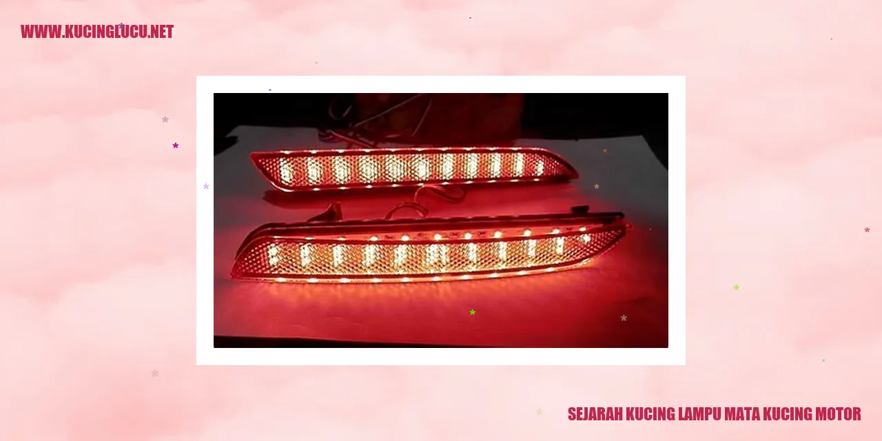 Sejarah Kucing Lampu Mata Kucing Motor