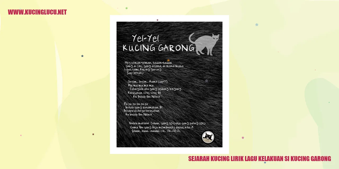 Ilustrasi Kucing Garong