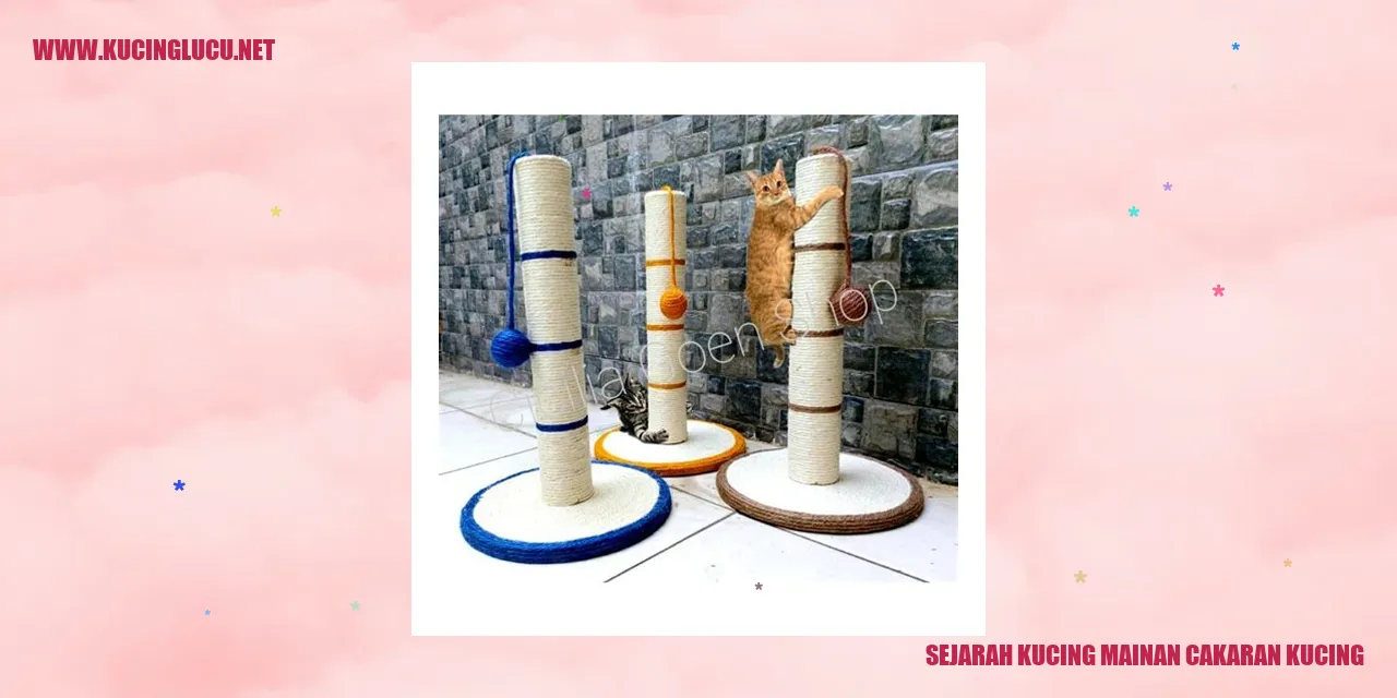 Kucing Mainan Cakaran Kucing