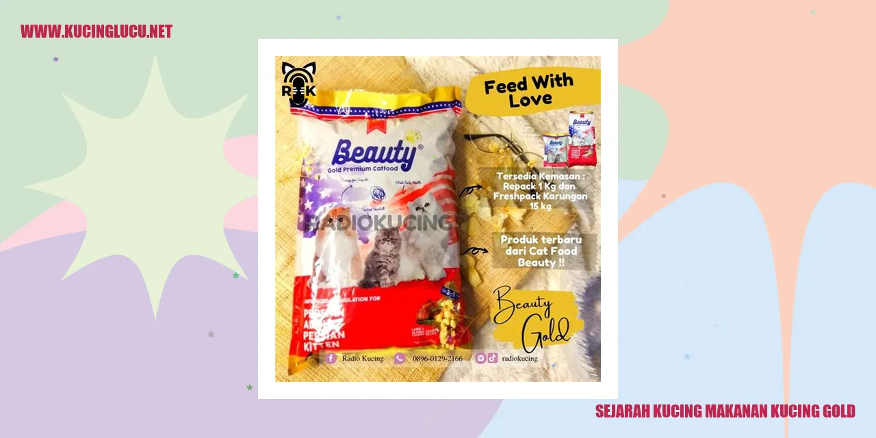 Gambar Kucing Makanan Kucing Gold