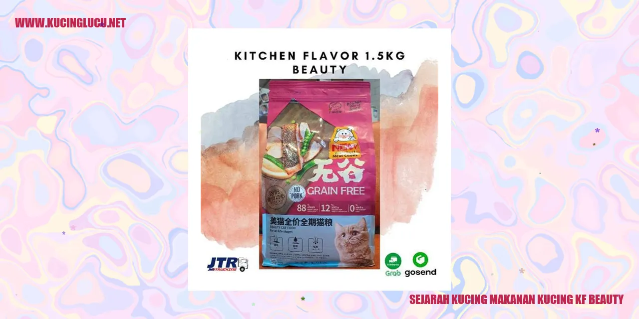 Gambar Makanan Kucing KF Beauty