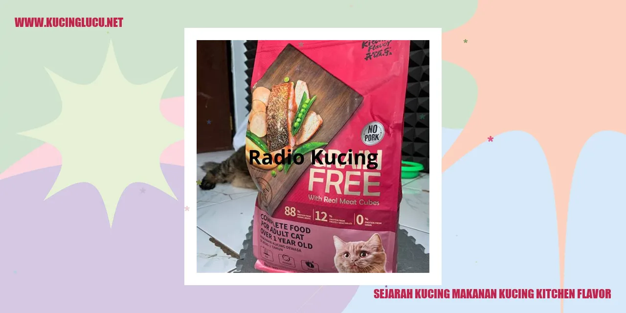 Gambar Sejarah Makanan Kucing Kitchen Flavor