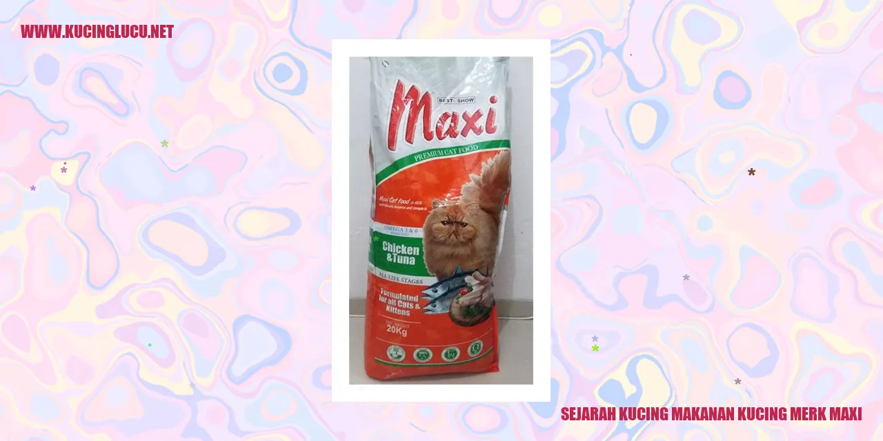 Gambar Kucing Makanan Kucing Merk Maxi