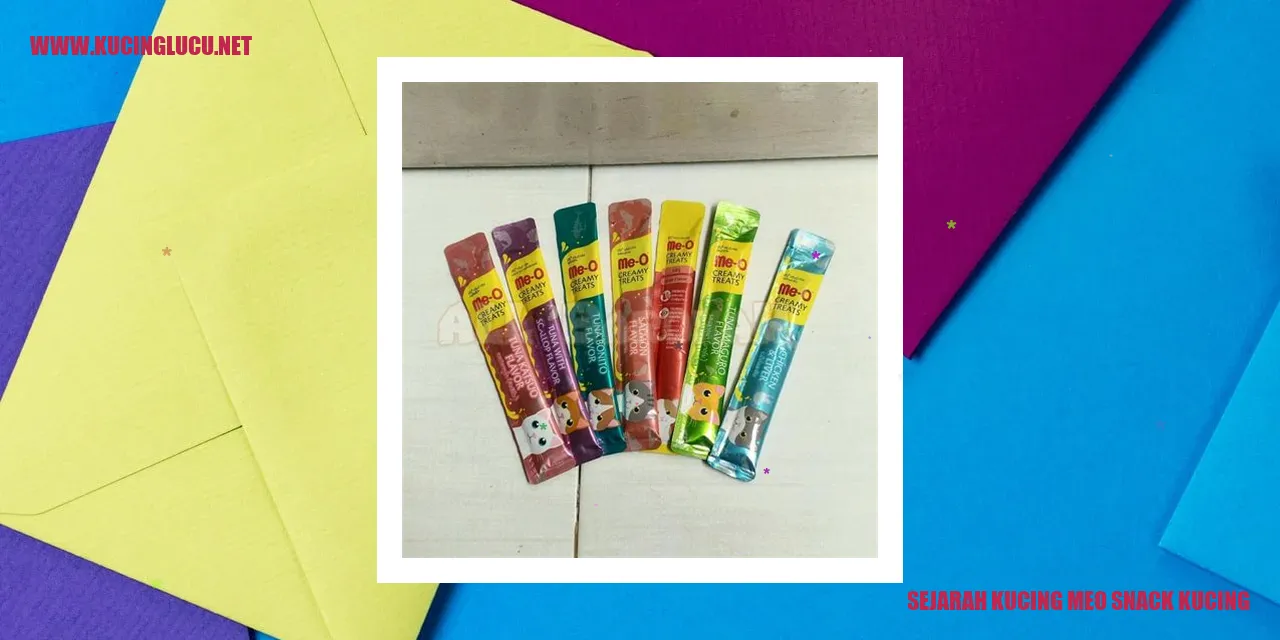 Sejarah Kucing Meo Snack