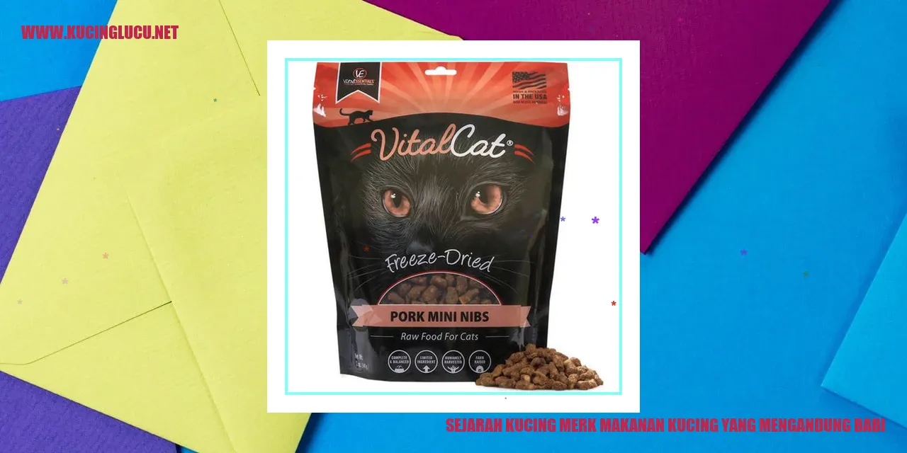 Sejarah Makanan Kucing Yang Mengandung Babi