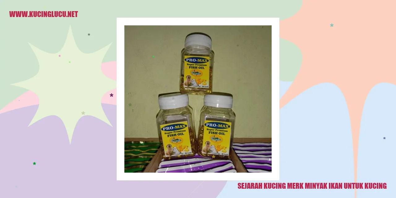 Minyak Ikan untuk Kucing