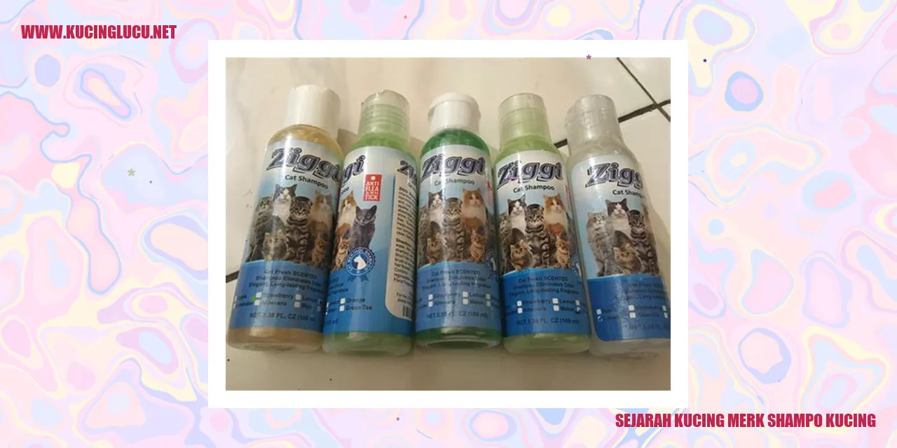 Kucing Merk Shampo Kucing