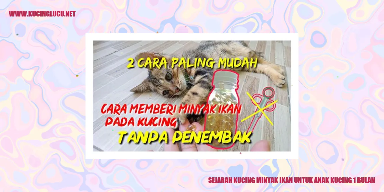 Gambar Kucing Minyak Ikan