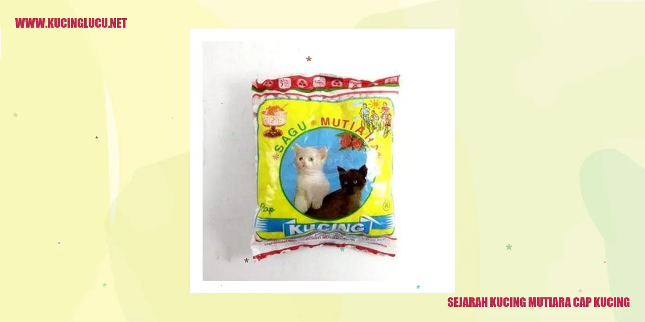 Gambar Kucing Mutiara Cap Kucing
